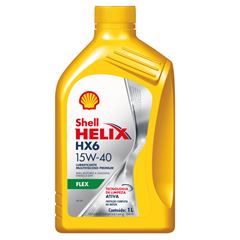 Óleo 15w40 Shell Helix Hx6 Sn 1l